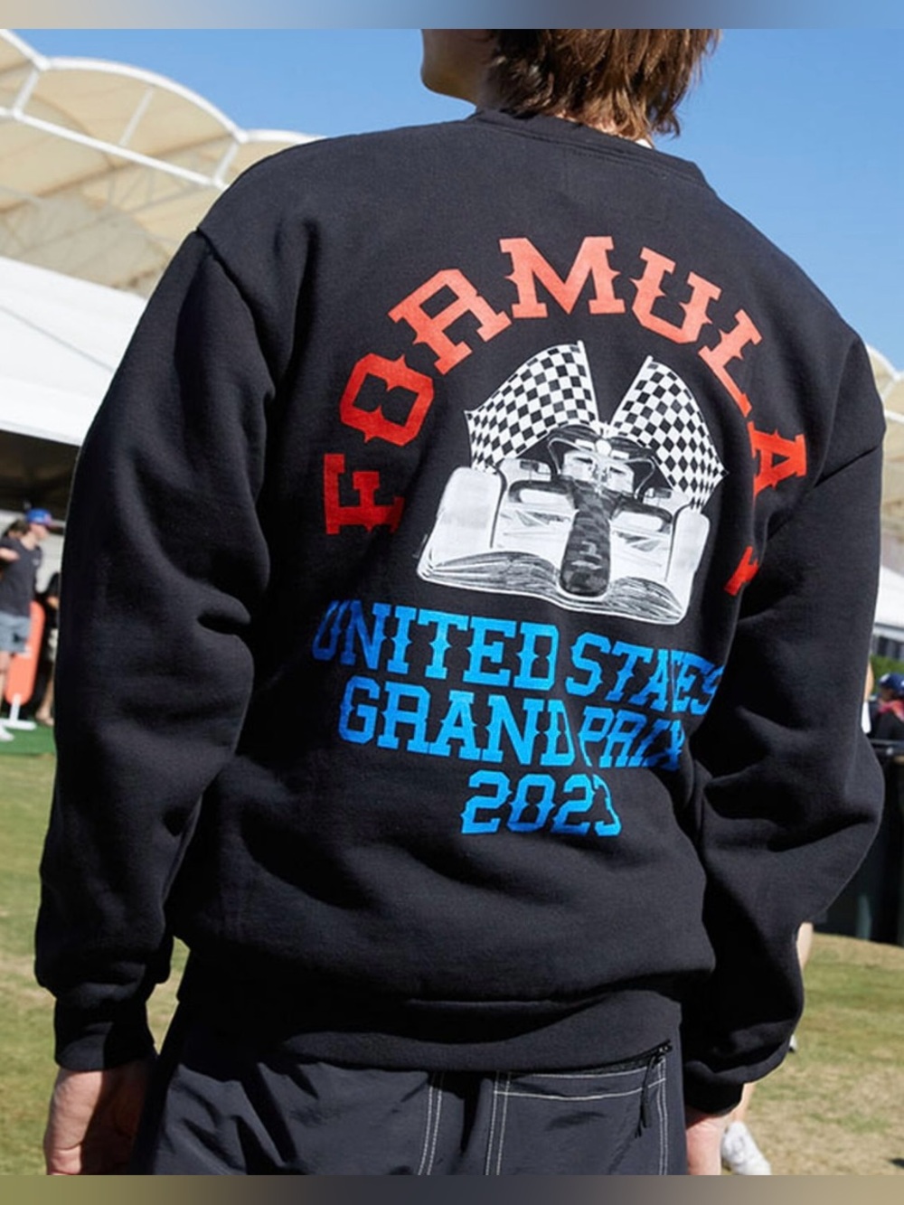 Formula 1 x PacSun Organic Austin Crew Neck Sweatshirt